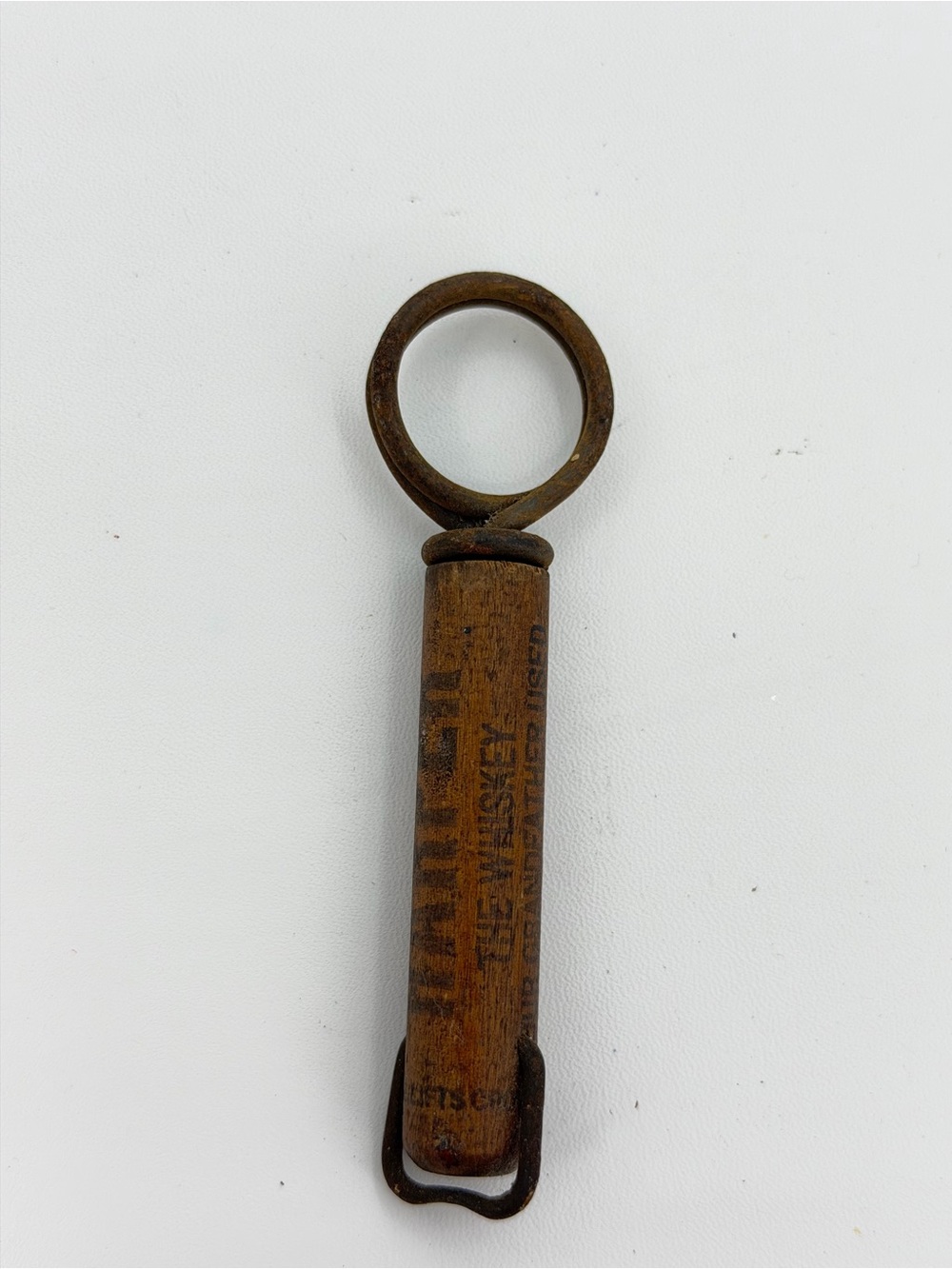 Antique Pre Prohibition Advertising Bottle Opener Old I.W. Harper Whiskey